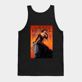 Art Deco Vampire Tank Top